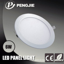 SMD2835 75lm pro Watt flache 6W LED-Panel-Licht